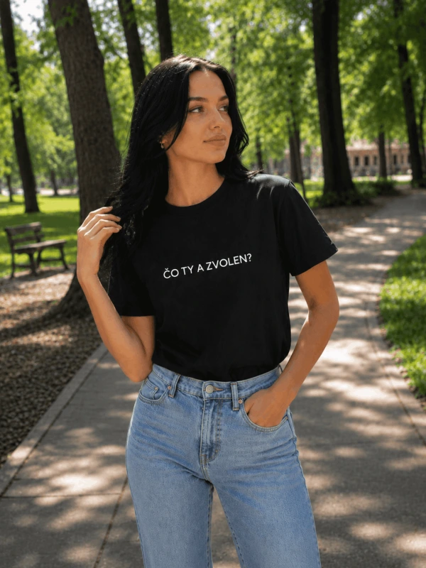 Tričko ČO TY A ...? (vlastný text)