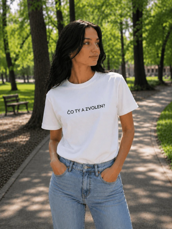 Tričko ČO TY A ...? (vlastný text)